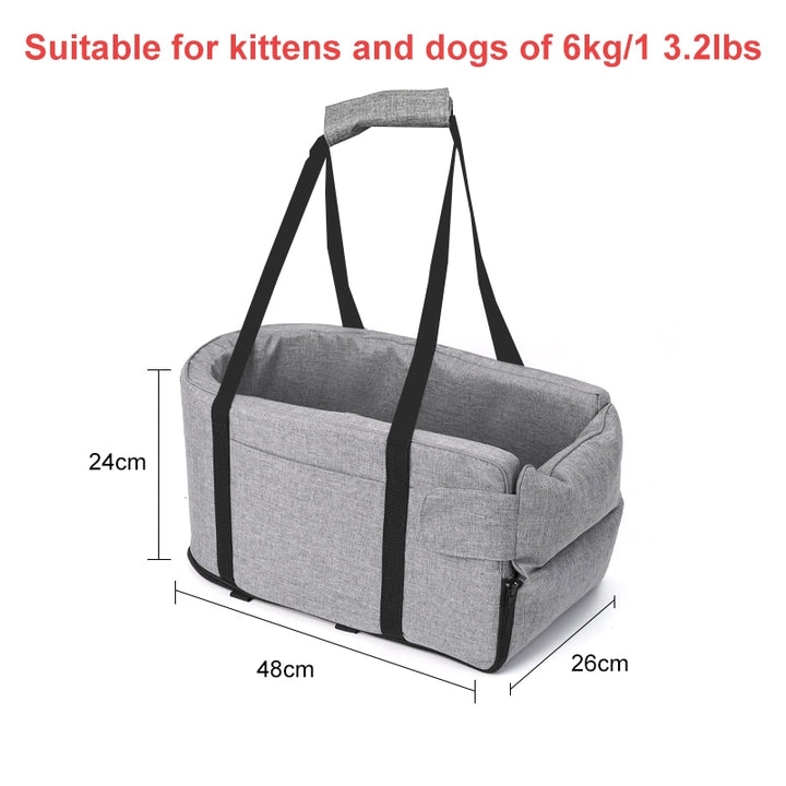 Portable Pet Bed For Car Travel