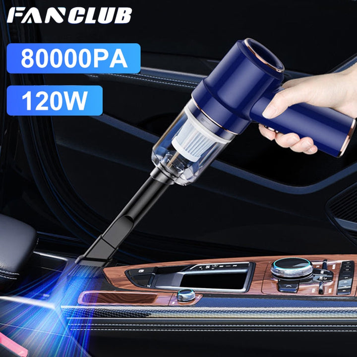 Portable  Car Vacuum Cleaner Wireless Charging