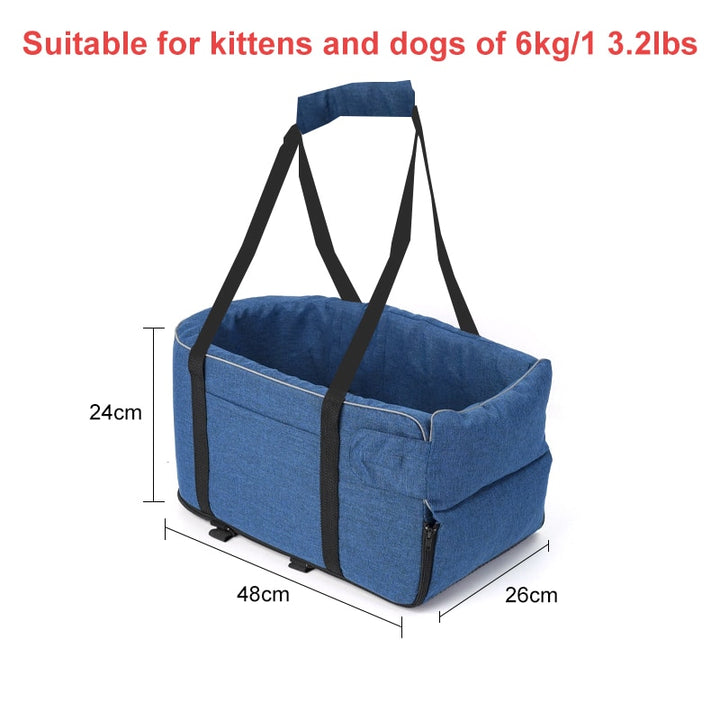 Portable Pet Bed For Car Travel
