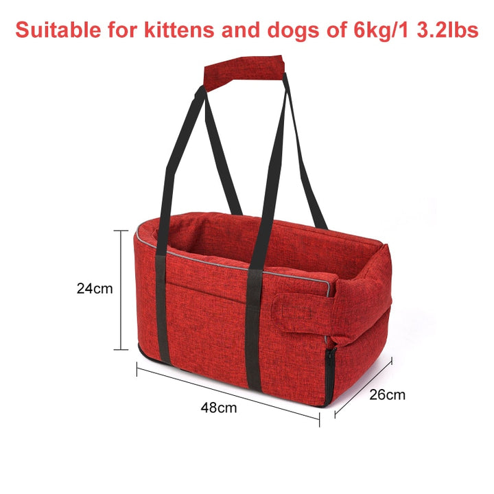 Portable Pet Bed For Car Travel