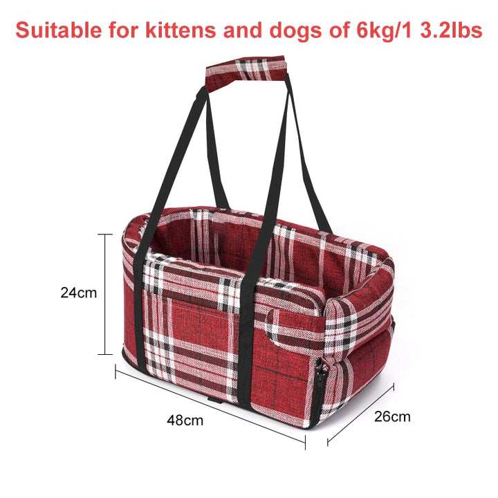 Portable Pet Bed For Car Travel