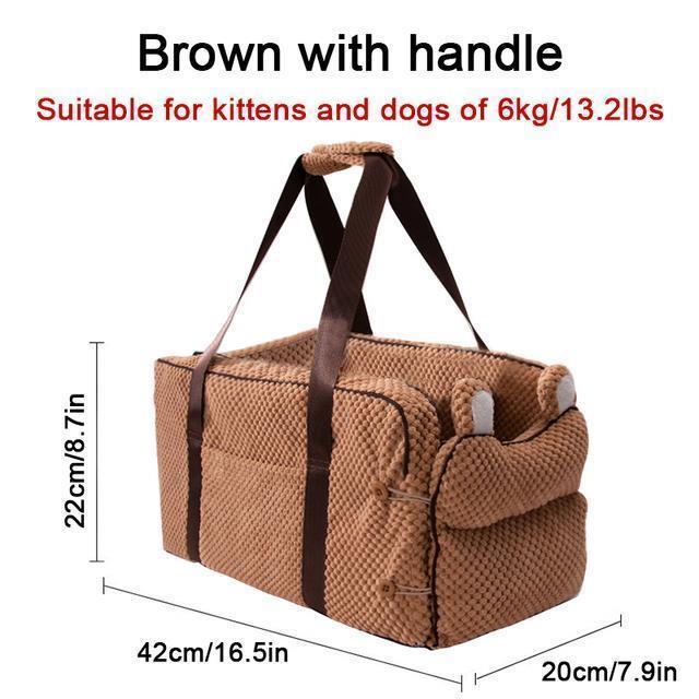 Portable Pet Bed For Car Travel